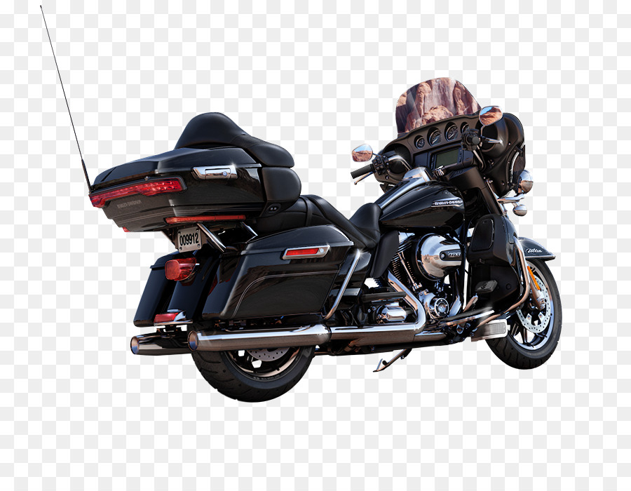 Harleydavidson Electra Glide，Sepeda Motor PNG