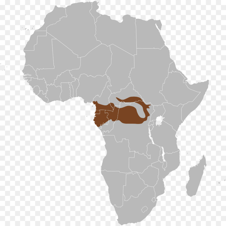 Peta Nigeria，Afrika PNG