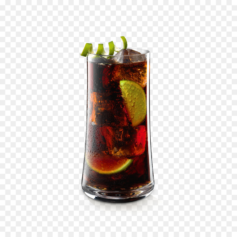 Rum Dan Coke，Hiasi Koktail PNG