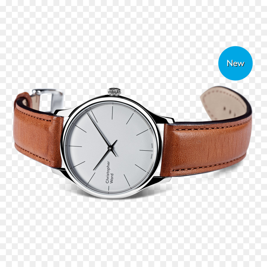 Jam Tangan Kulit Hitam，Tali Kulit PNG