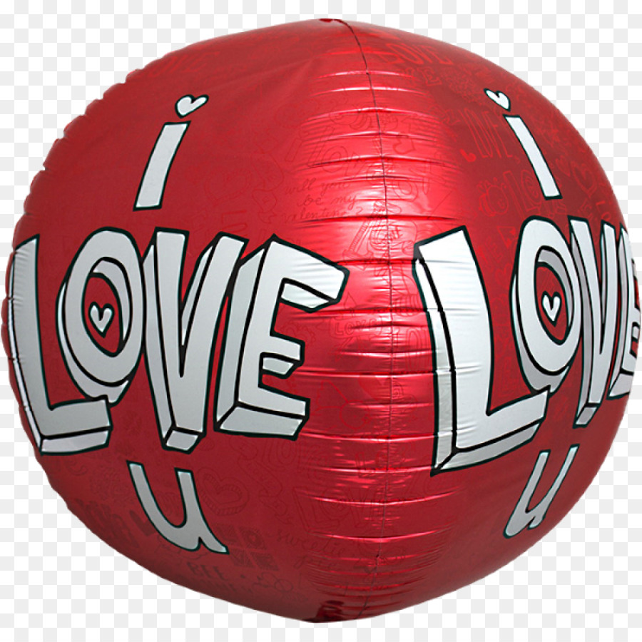 Balon Cinta，Merah PNG