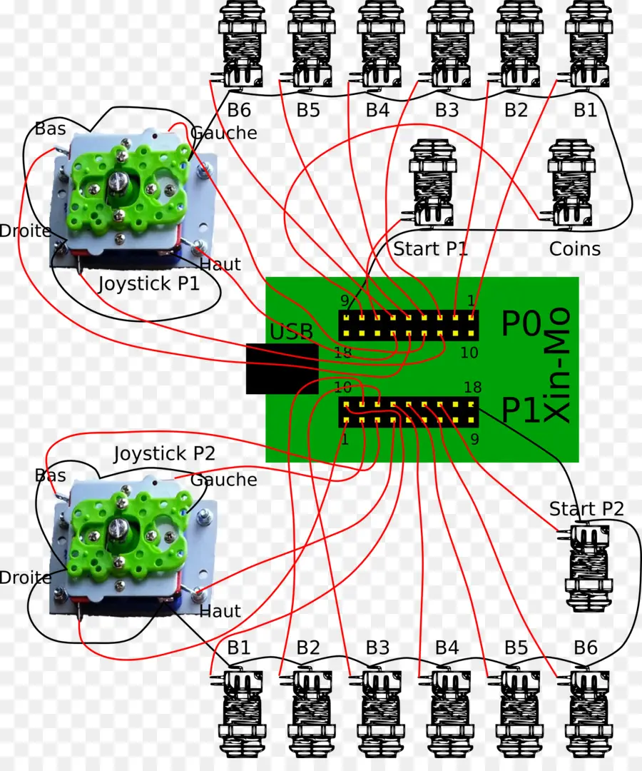 Diagram Sirkuit，Pengkabelan PNG