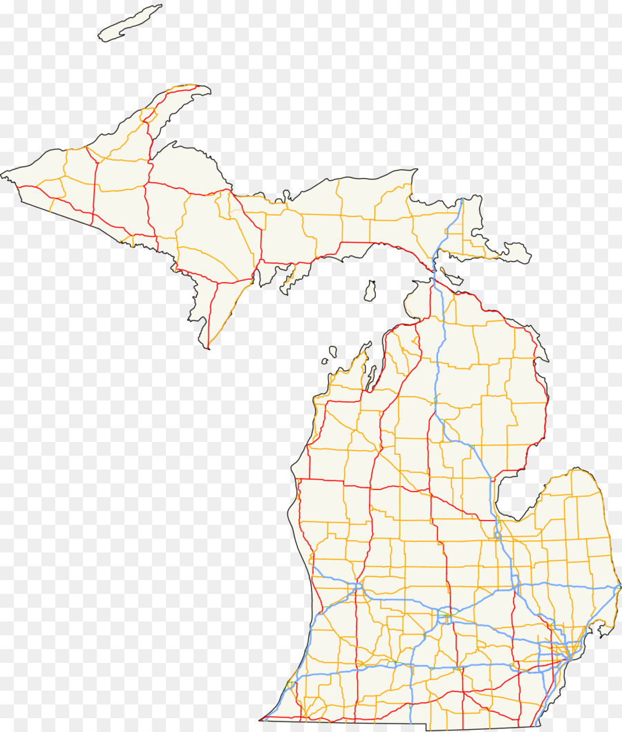 Michigan，Michigan State Trunkline Sistem Jalan Tol PNG