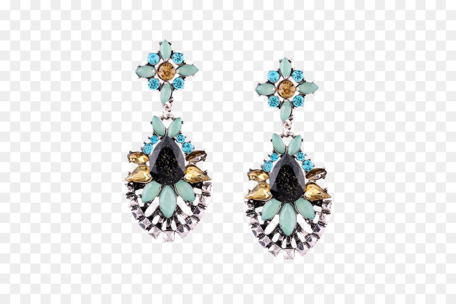 Anting Anting，Batu Permata Imitasi Rhinestones PNG