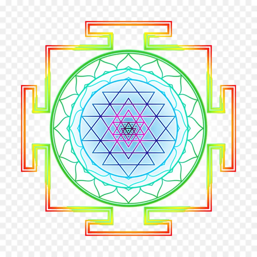 Pola Geometris，Desain PNG