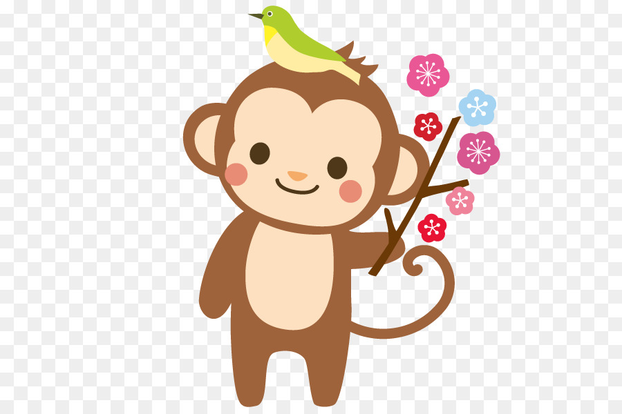 Monyet，Ilustrator PNG