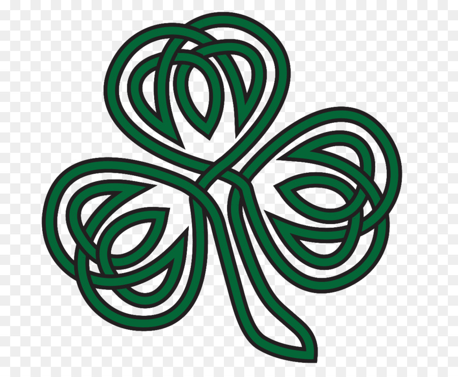 Celtic Shamrock，Hijau PNG