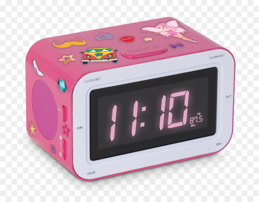 Jam Alarm，Meja Samping Tempat Tidur PNG