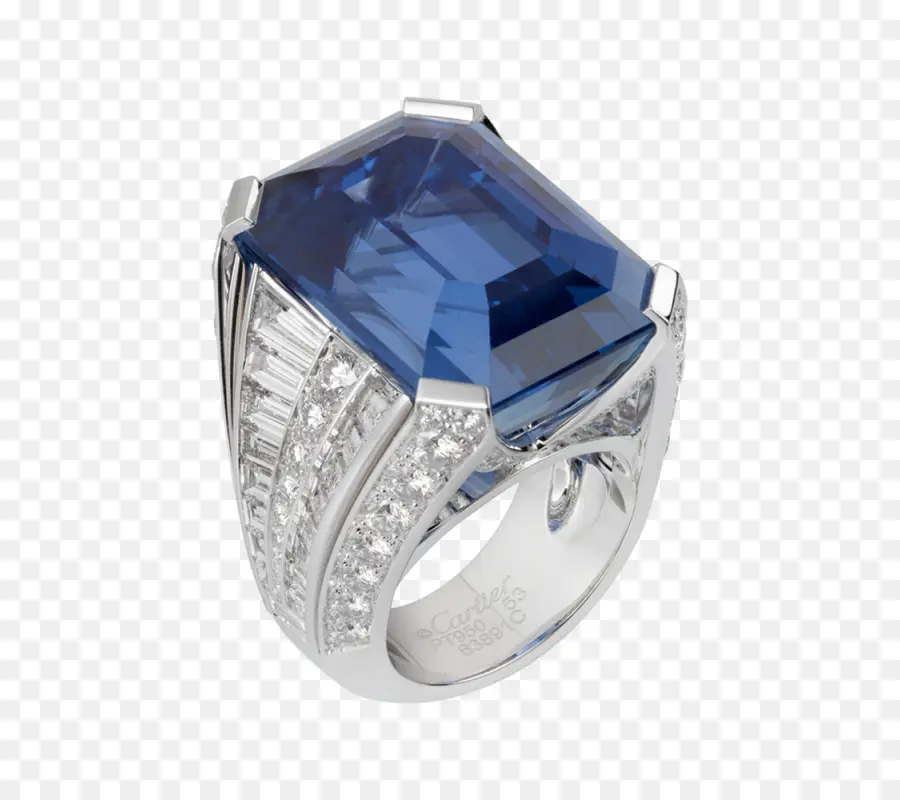 Cincin Batu Permata Biru，Batu Permata PNG