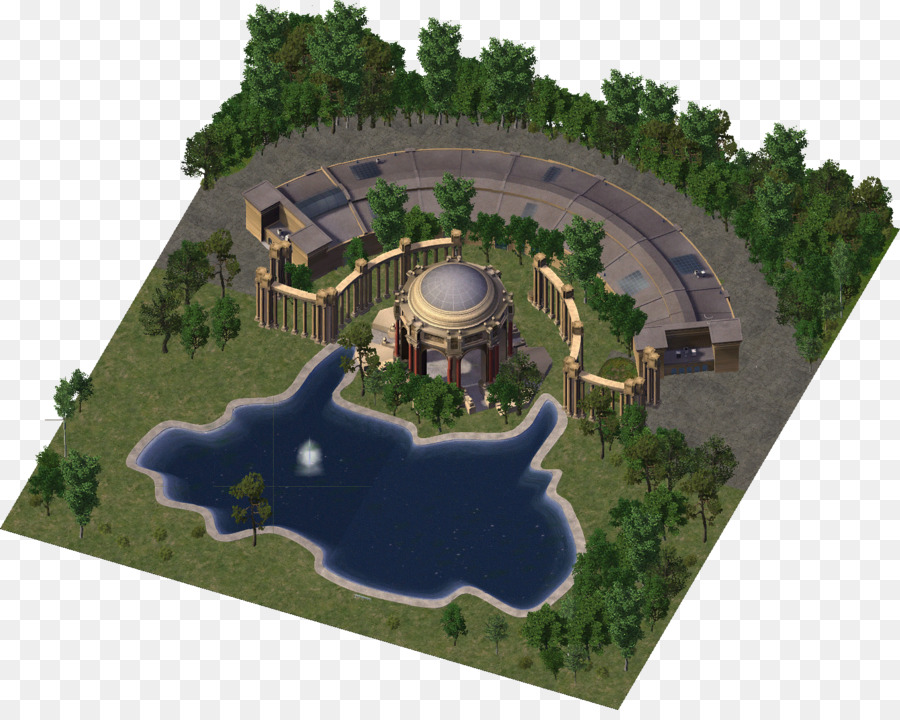 Istana Teater Seni Rupa，Simcity 4 PNG