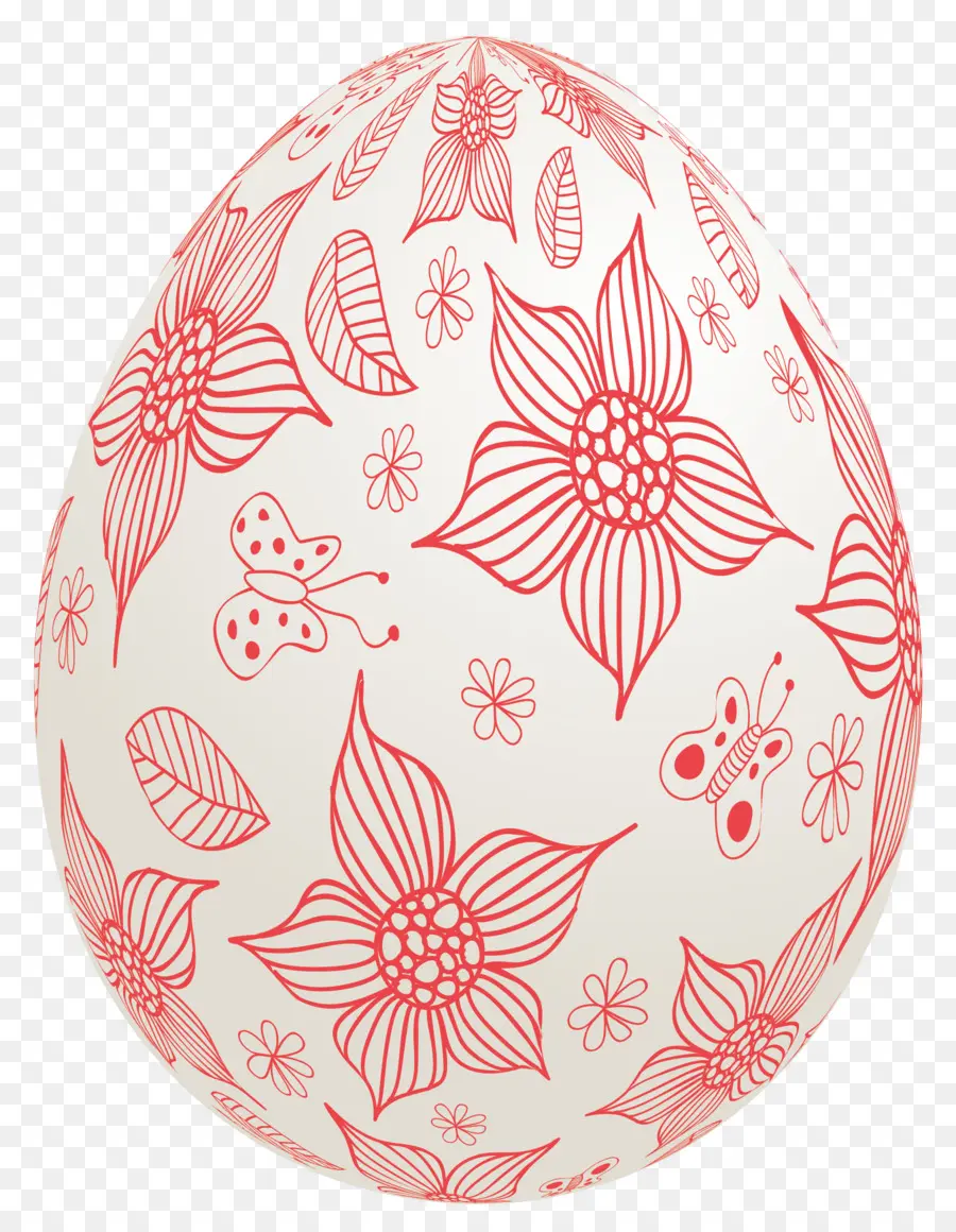Telur Paskah，Merah Telur Paskah PNG