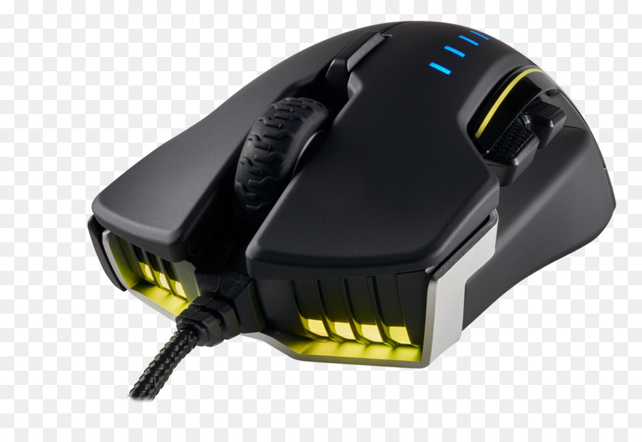 Mouse Berkabel Hitam，Komputer PNG