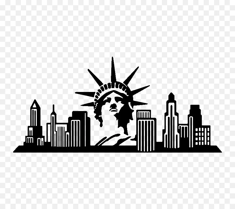 New York City，Stiker Dinding PNG