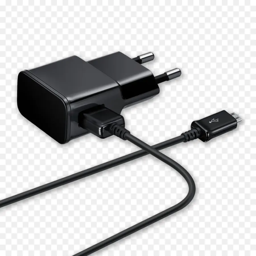 Pengisi Daya Hitam，Kabel Usb PNG