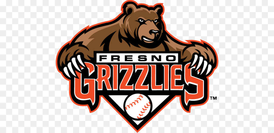 Logo Fresno Grizzlies，Baseball PNG