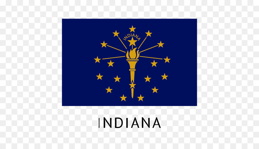 Indiana，Bendera Indiana PNG