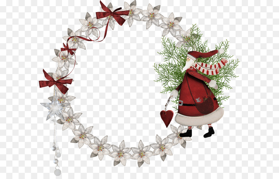 Ornamen Natal，Santa Claus PNG