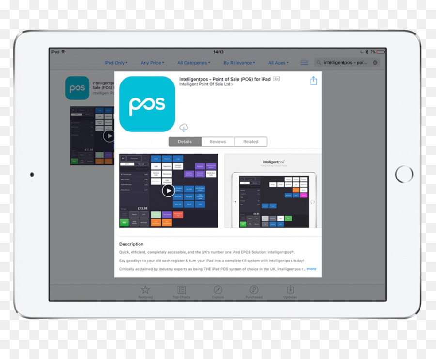 Ipad，Sistem Pos PNG