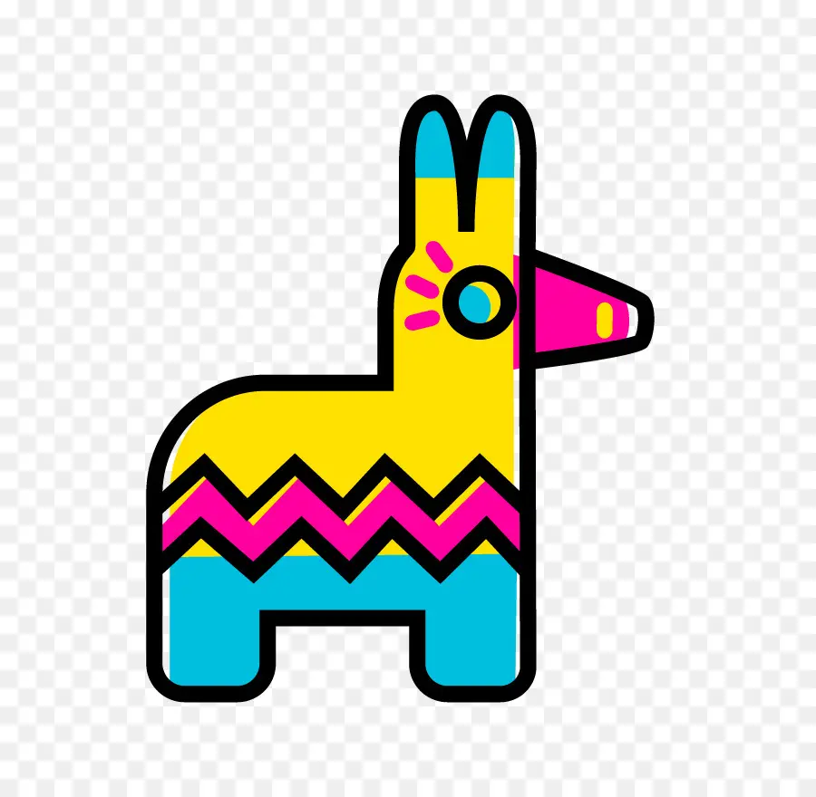 Pinata，Berwarna Warni PNG