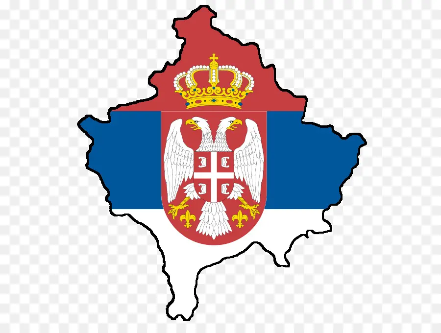 Peta Serbia，Bendera PNG