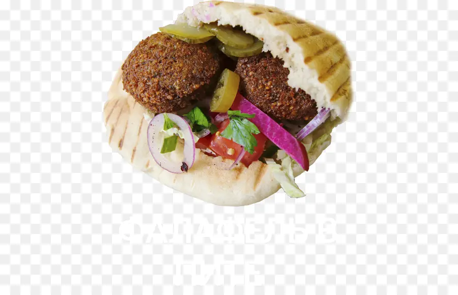 Roti Lapis Falafel，Pita PNG