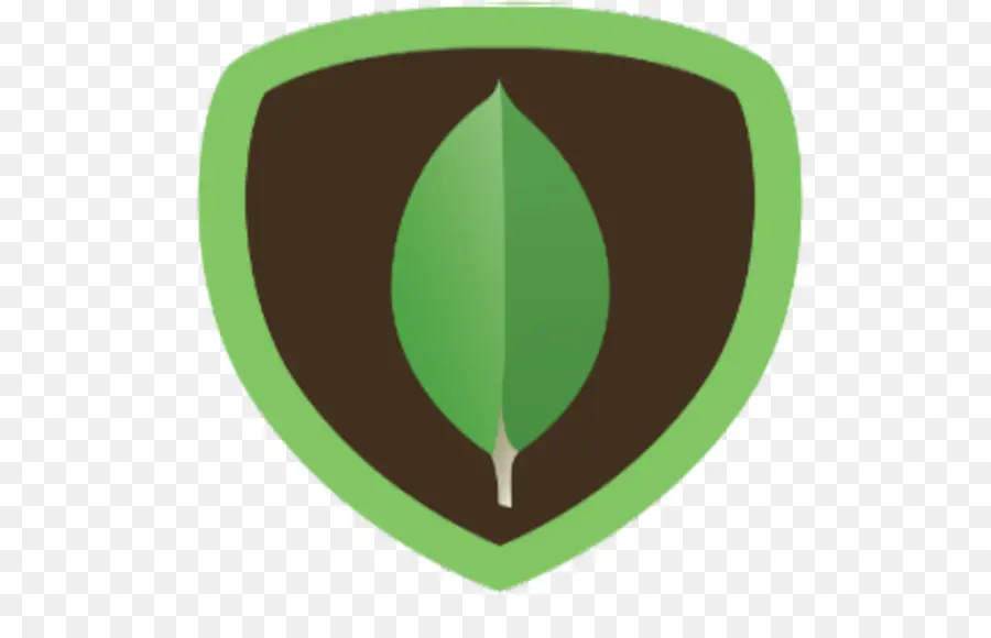 Logo Mongodb，Basis Data PNG