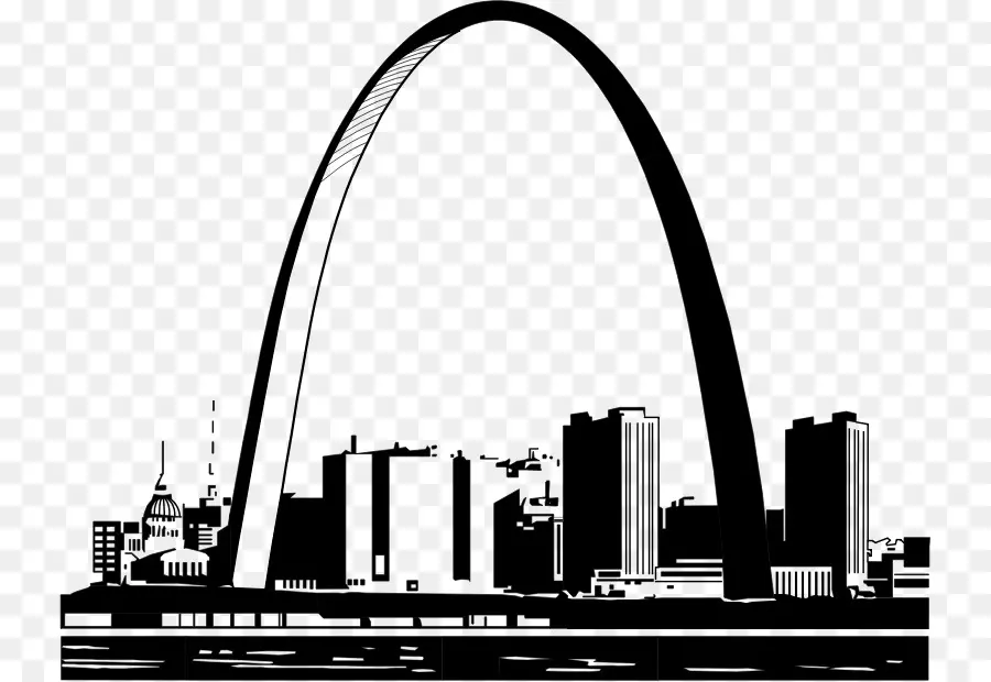 Gateway Arch，Kota Skylines PNG