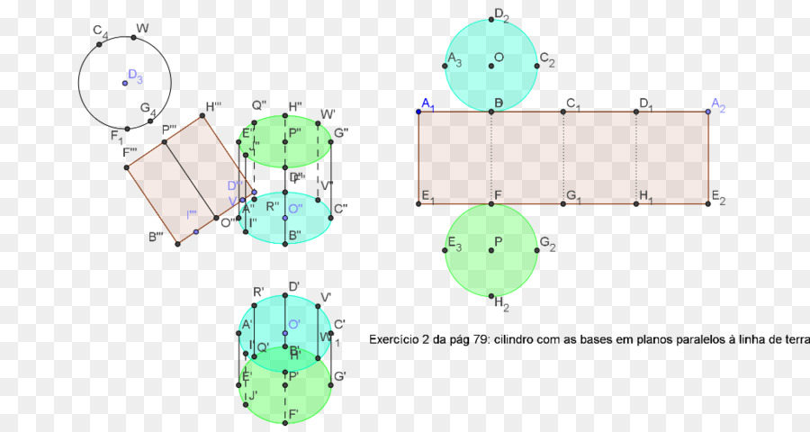 Bentuk Geometris，Silinder PNG