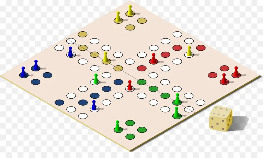 Permainan Papan，Ludo PNG