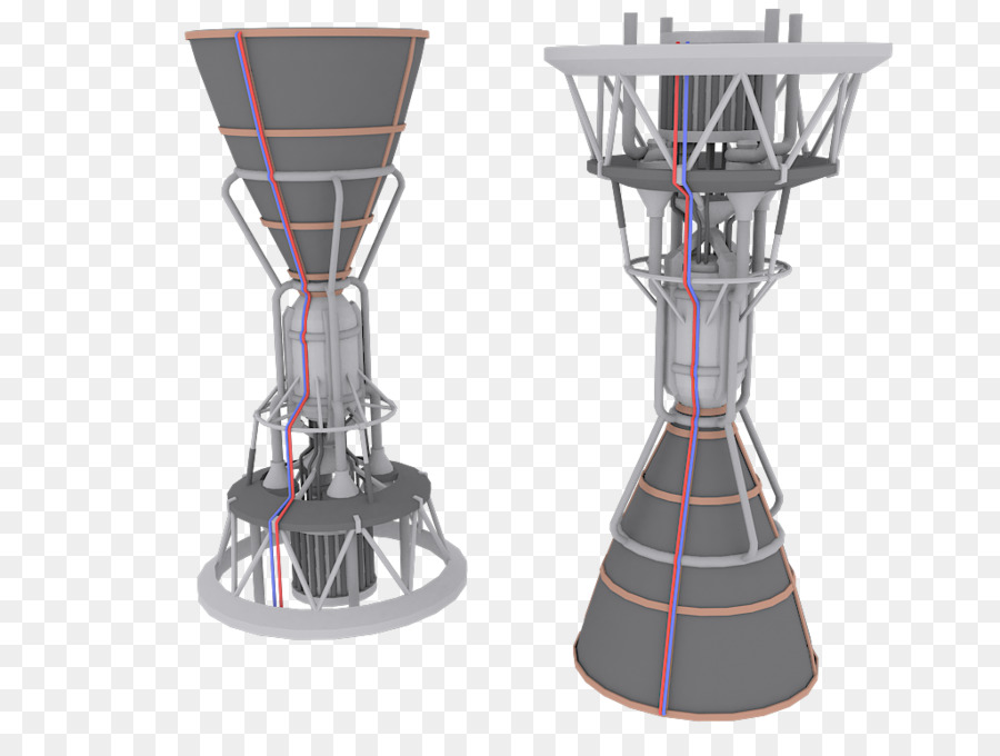 Program Luar Angkasa Kerbal，Gas Inti Reaktor Roket PNG