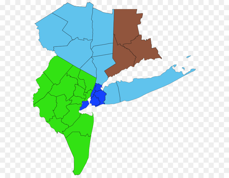 Area Metropolitan New York，Area Statistik PNG