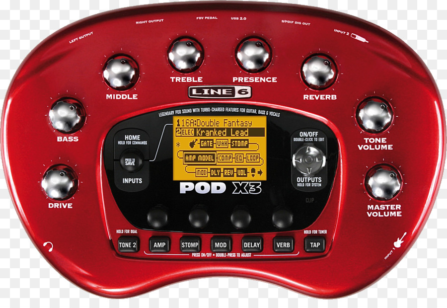 Gitar Amplifier，Pod PNG