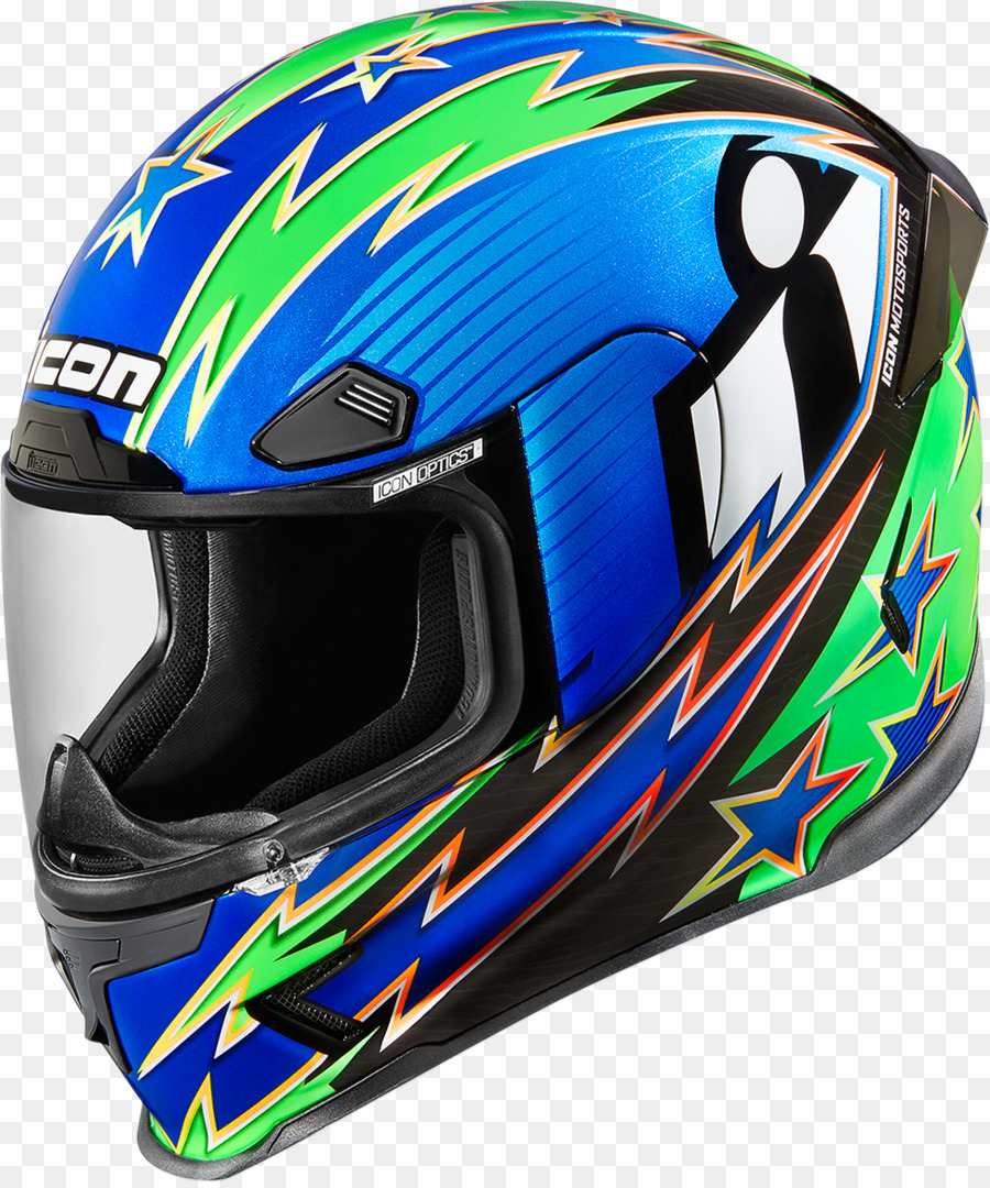 Helm Biru Dan Putih，Sepeda Motor PNG