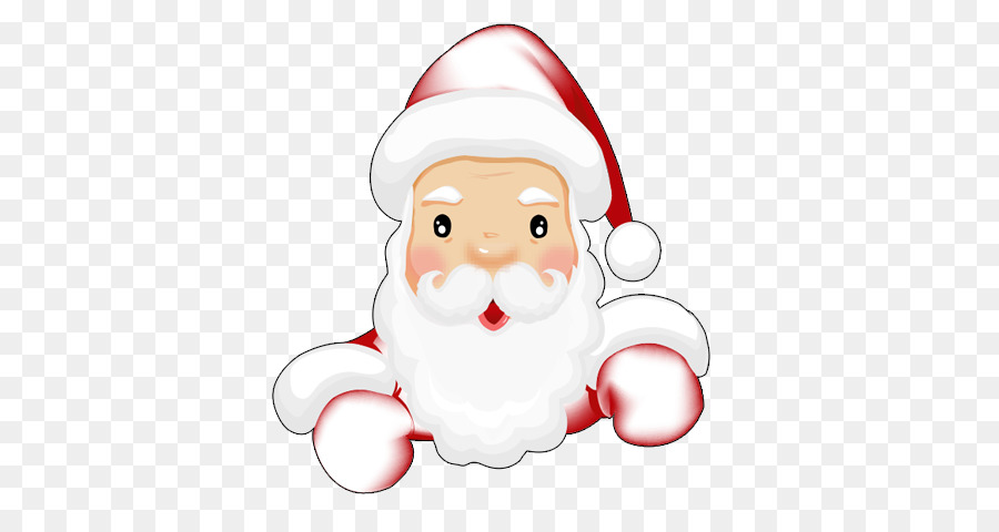 Santa Claus，Jenggot PNG