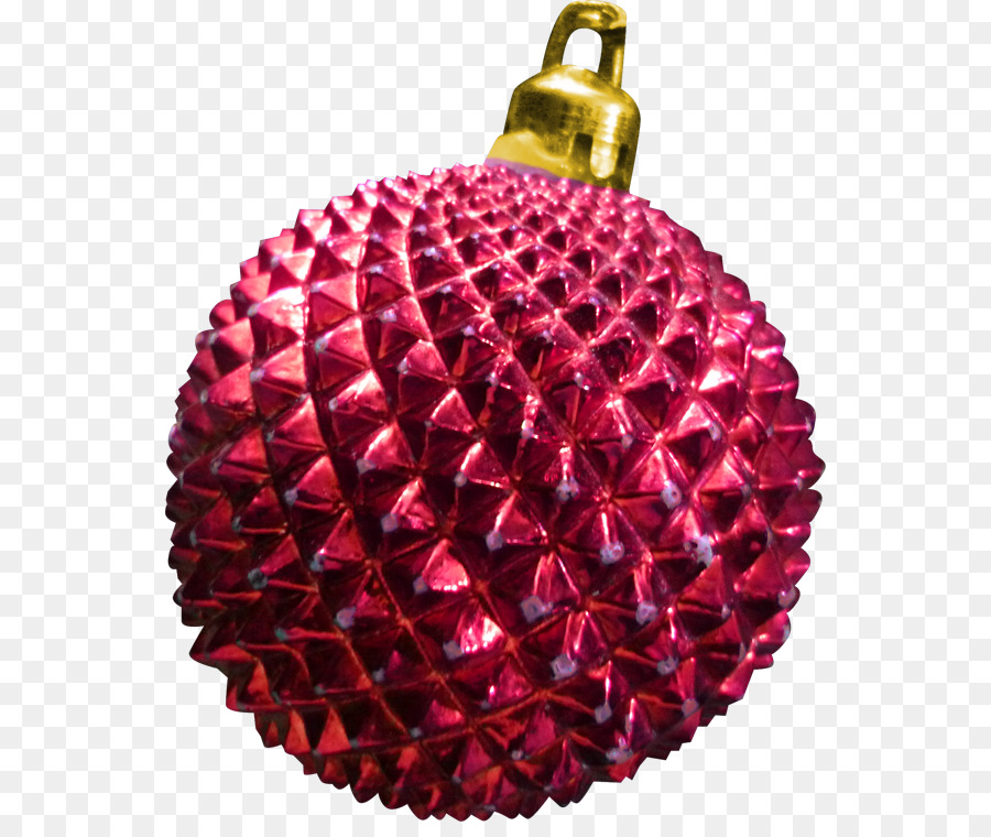 Ornamen Natal，Magenta PNG