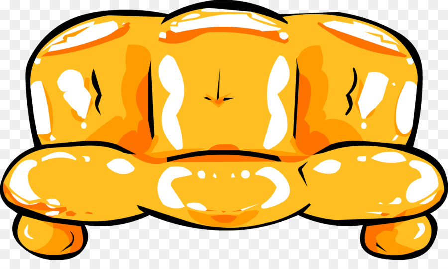 Sofa Kuning，Sofa PNG