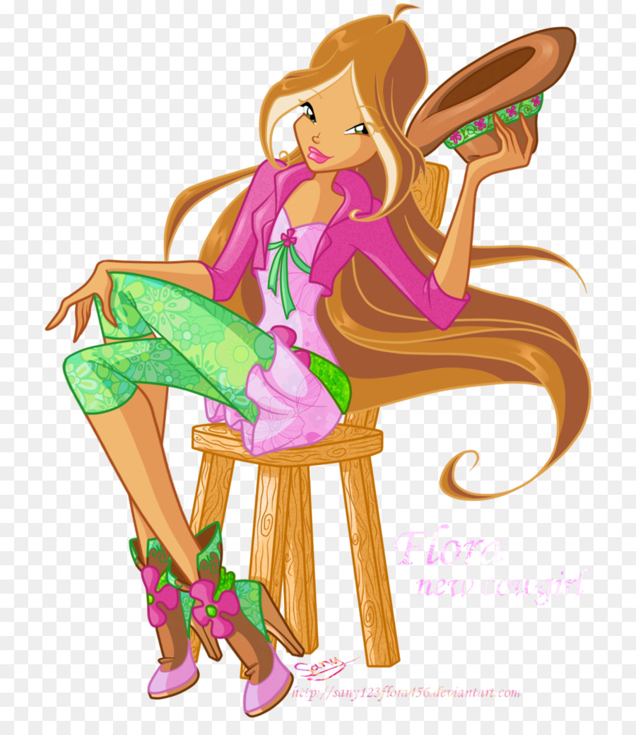 Flora，Roxy PNG