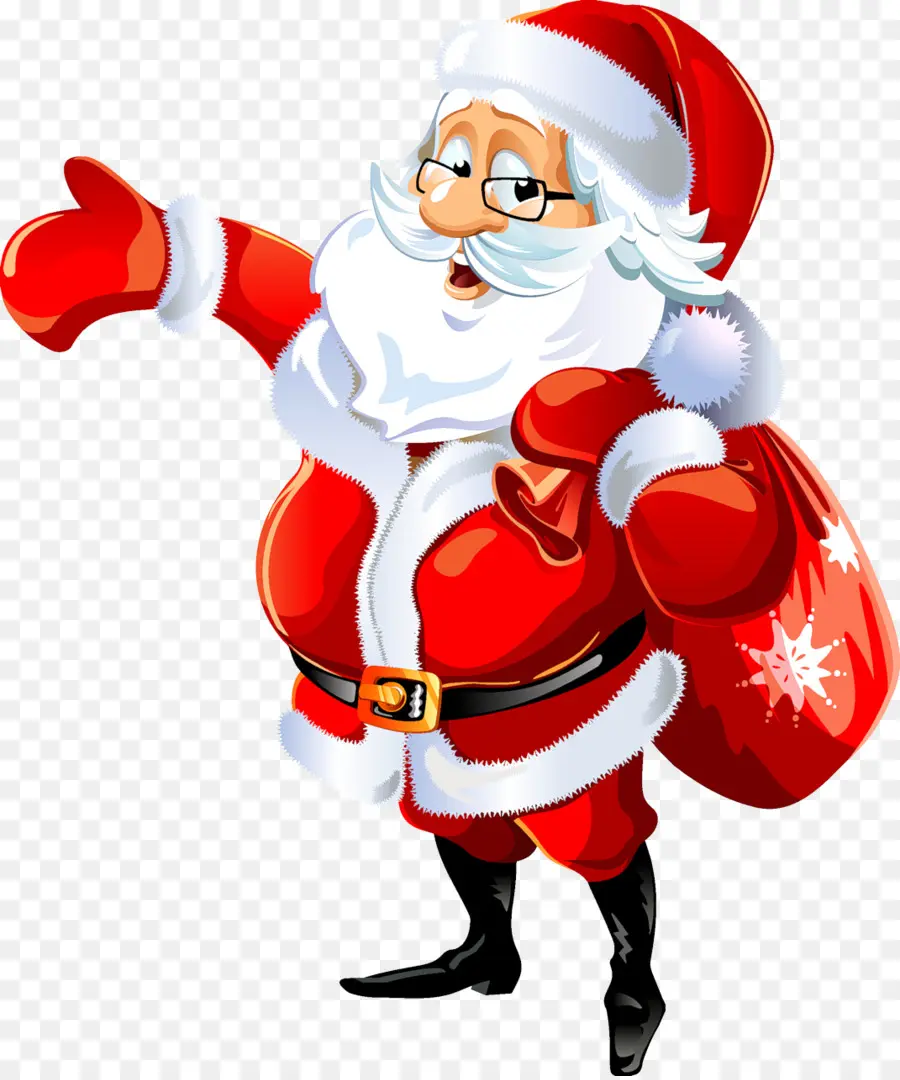 Santa Claus，Desktop Wallpaper PNG