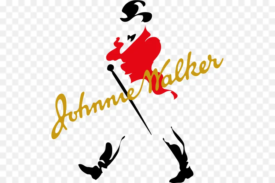 Logo Johnny Walker，Wiski PNG