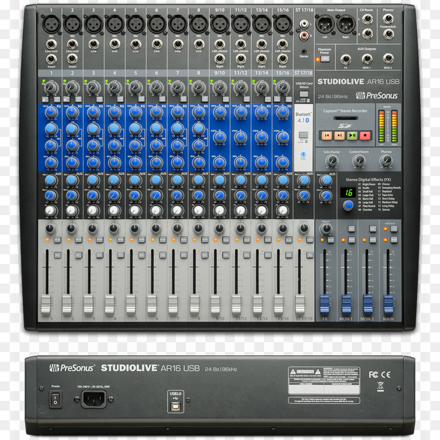 Mikropon，Presonus Studiolive Ar16 PNG