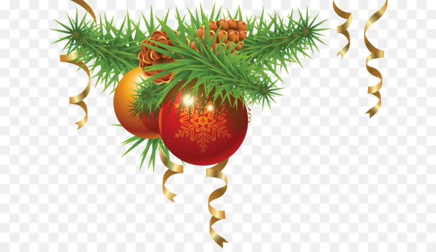 Ornamen Natal，Buah Pinus PNG