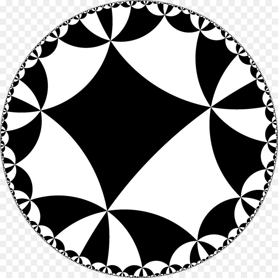 Pola Hitam Putih，Geometris PNG