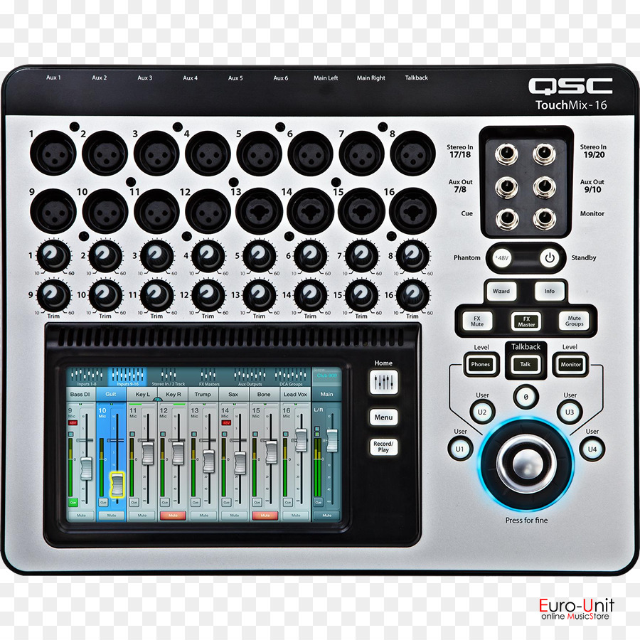 Qsc Touchmix16，Mikrofon PNG