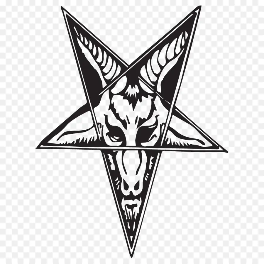 Kepala Kambing，Pentagram PNG