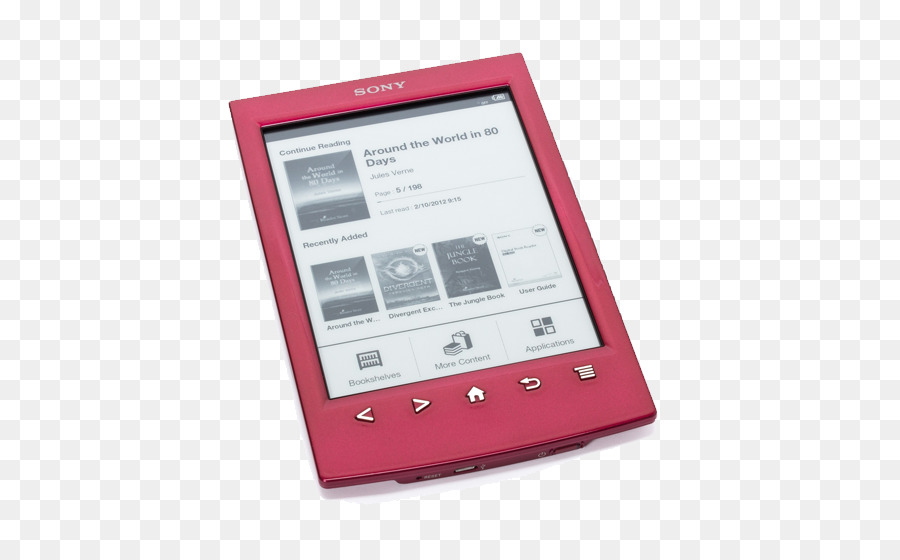 Perbandingan Ereaders，Sony Reader PNG