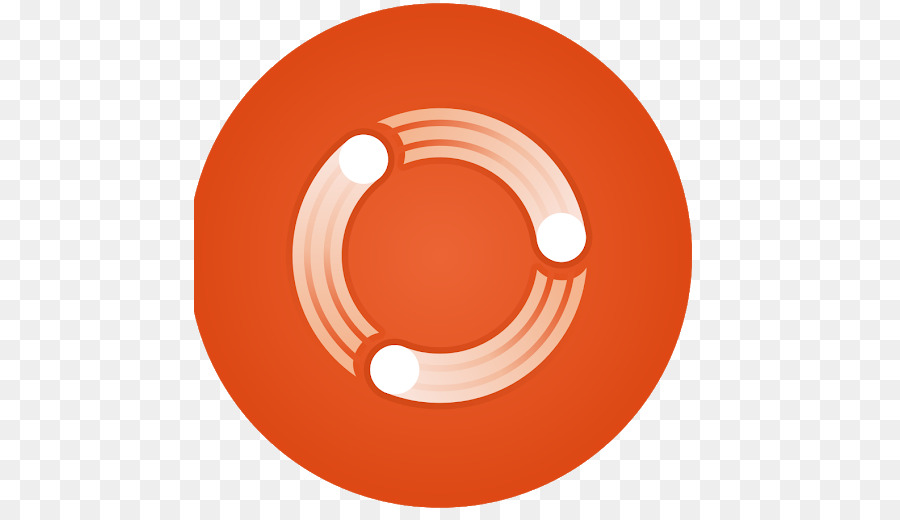 Lingkaran Oranye，Ubuntu PNG