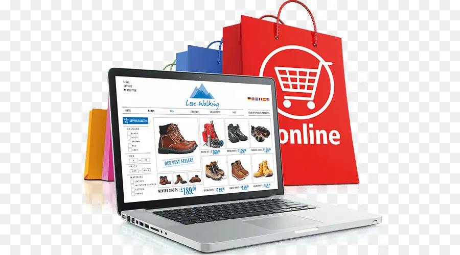 Pengembangan Web，E Commerce PNG