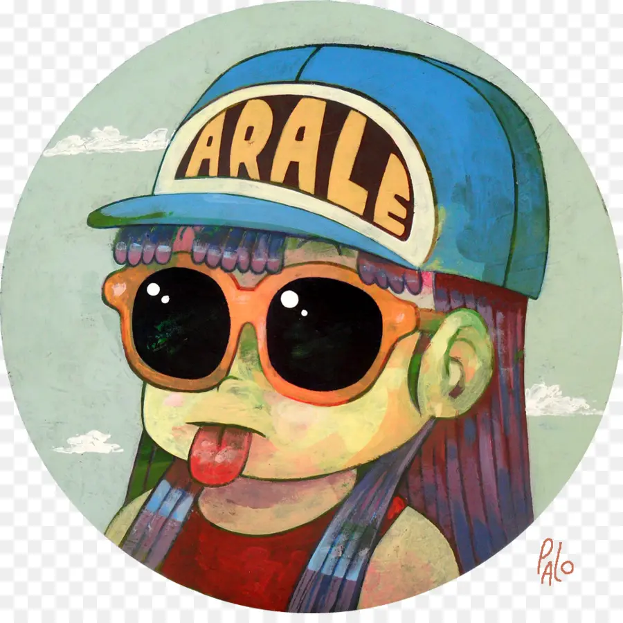 Karakter Arale，Topi PNG