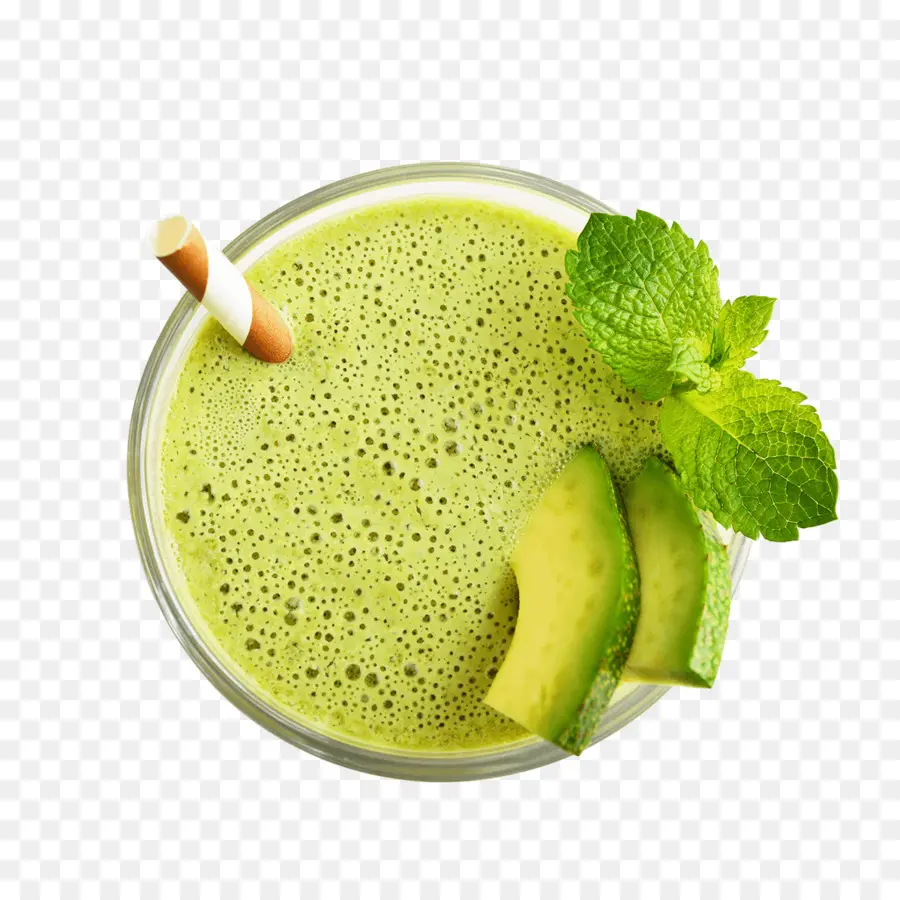 Smoothie Hijau，Alpukat PNG