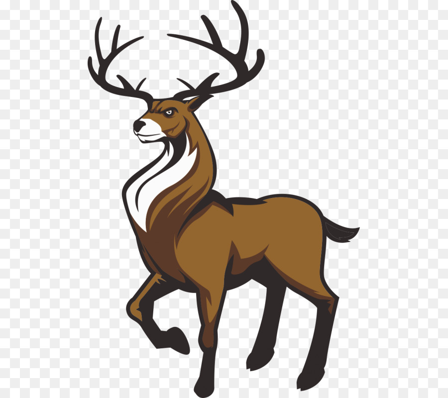 Rusa Logo Red Deer Gambar Png